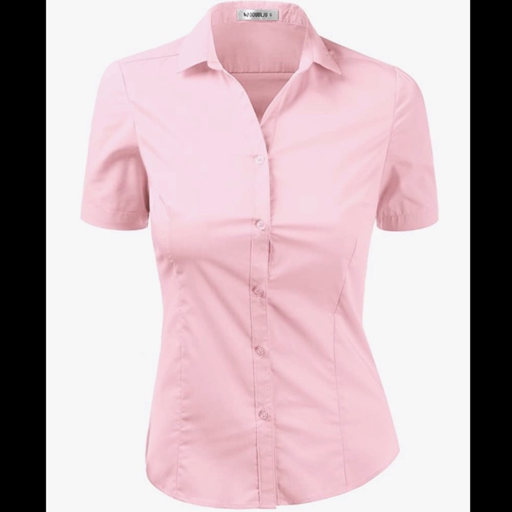 Pink Button Down Shirt